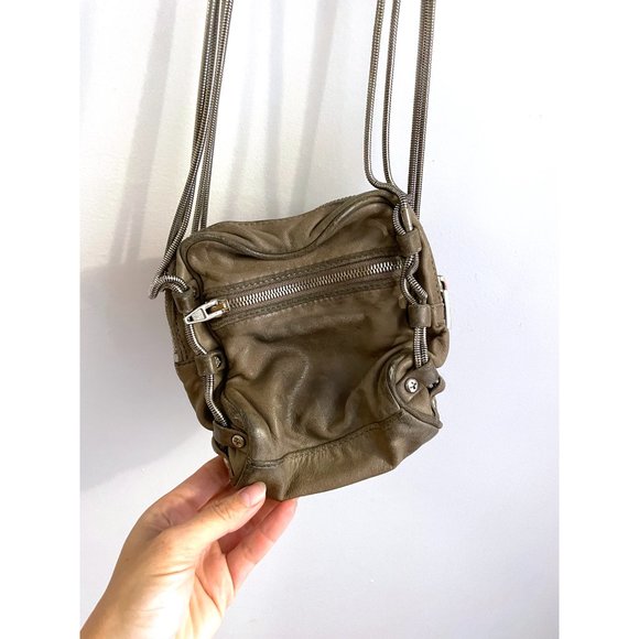 Alexander Wang Brenda Mini Camera Bag in color Ash - Picture 4 of 8